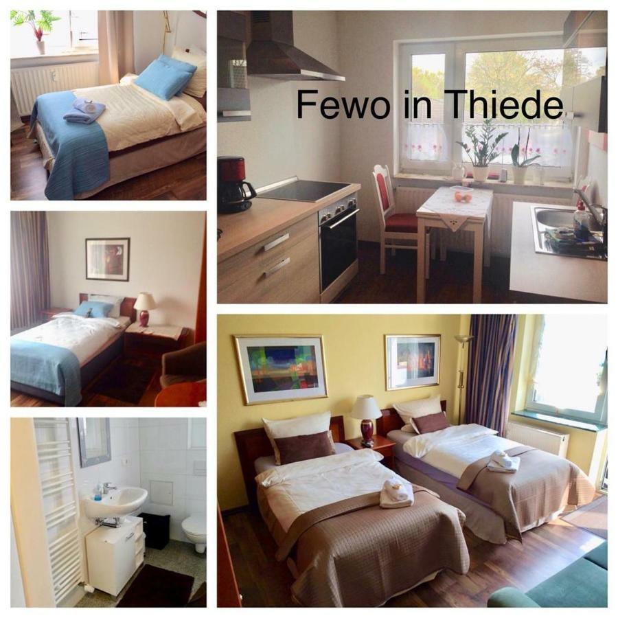 Ingrids Ferienwohnung Mit Balkon In Thiede Naehe See Залцгитер Екстериор снимка